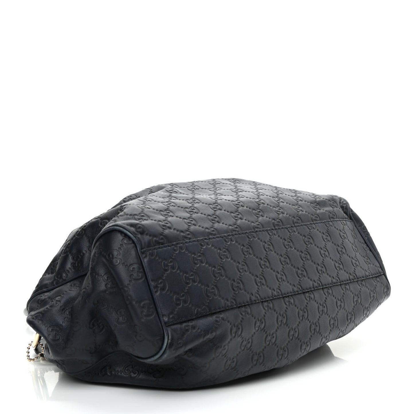 Guccissima Medium Sukey Tote Blue