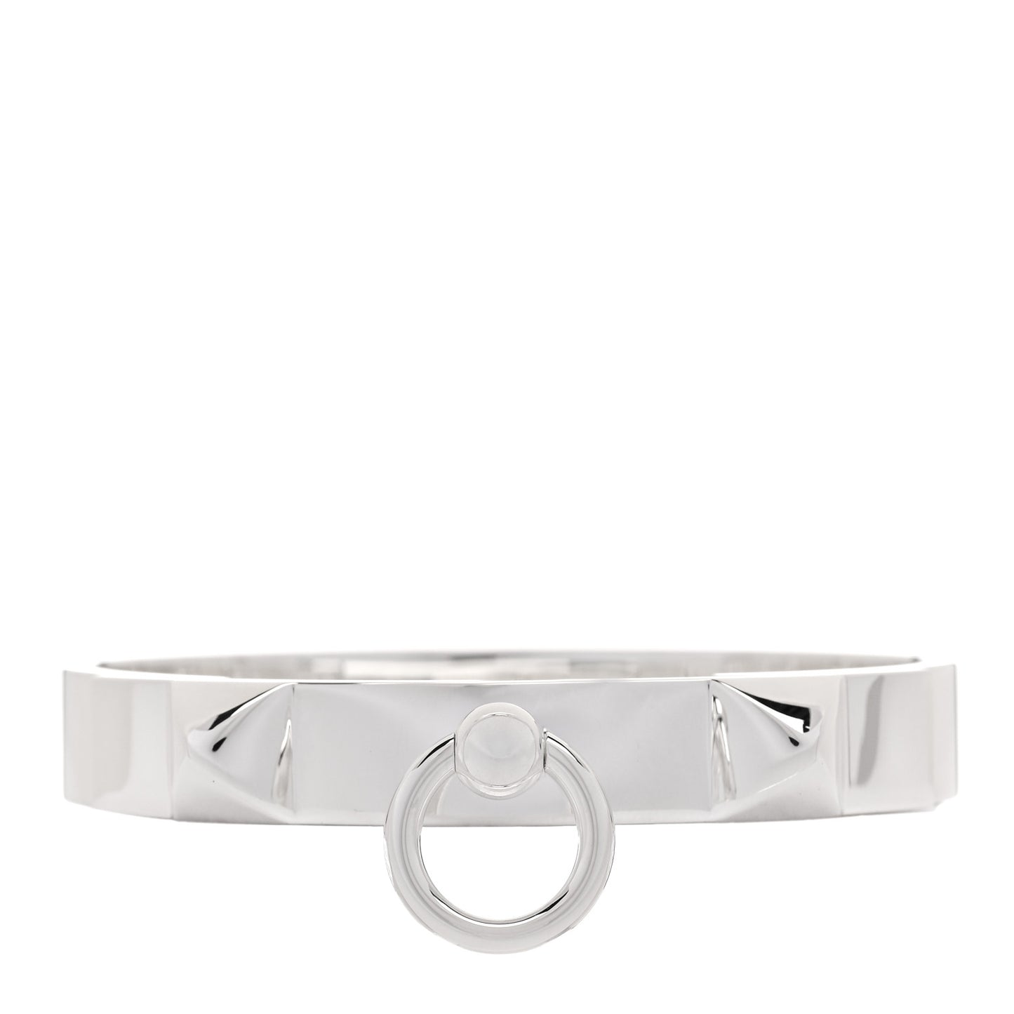 Sterling Silver PM Collier De Chien Bracelet ST