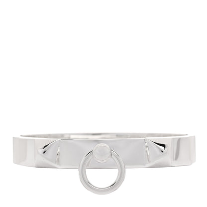Hermes Sterling Silver PM Collier De Chien Bracelet ST 1 of 4