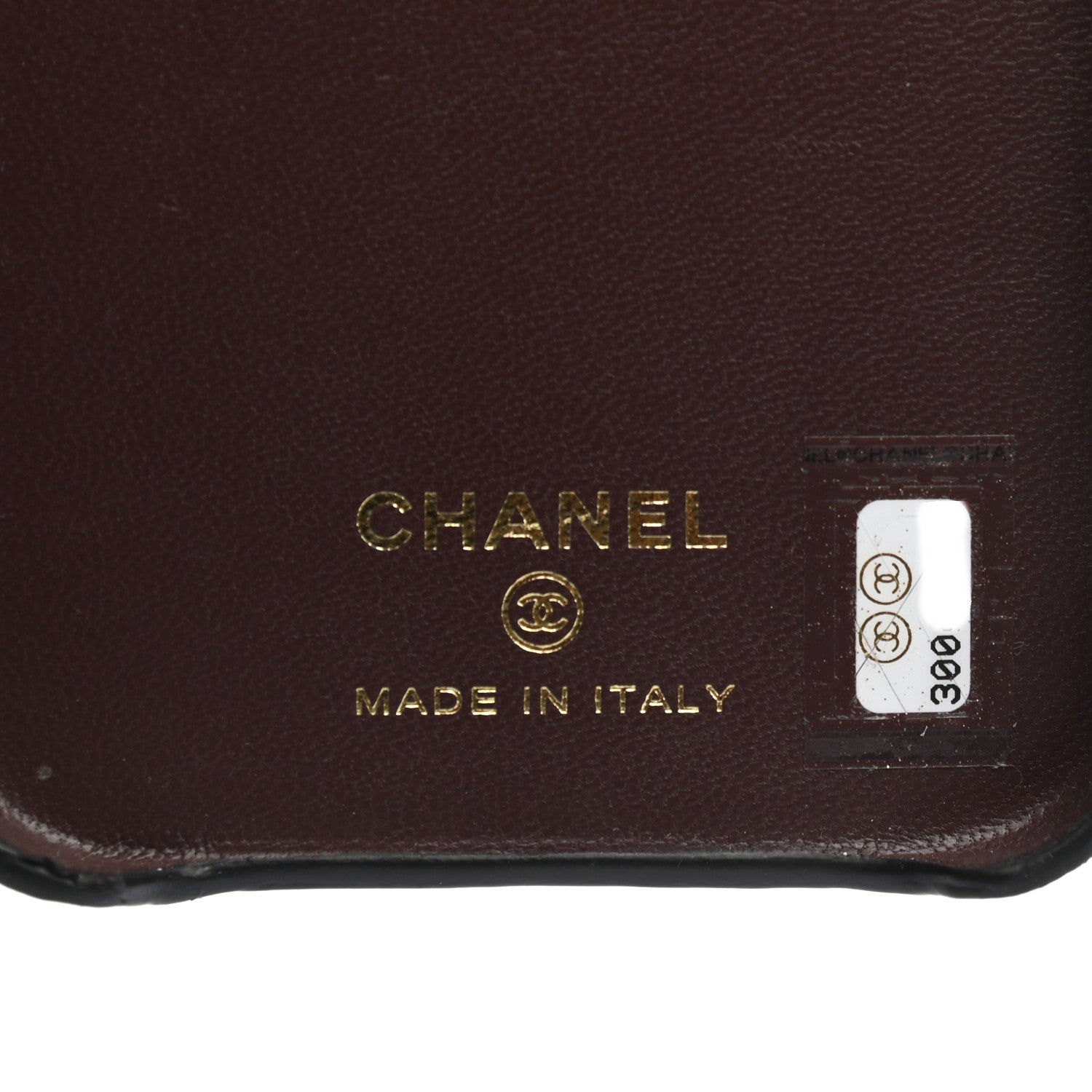 Chanel Lambskin Quilted iPhone XII Pro Holder With Chain Black 6 of 8
