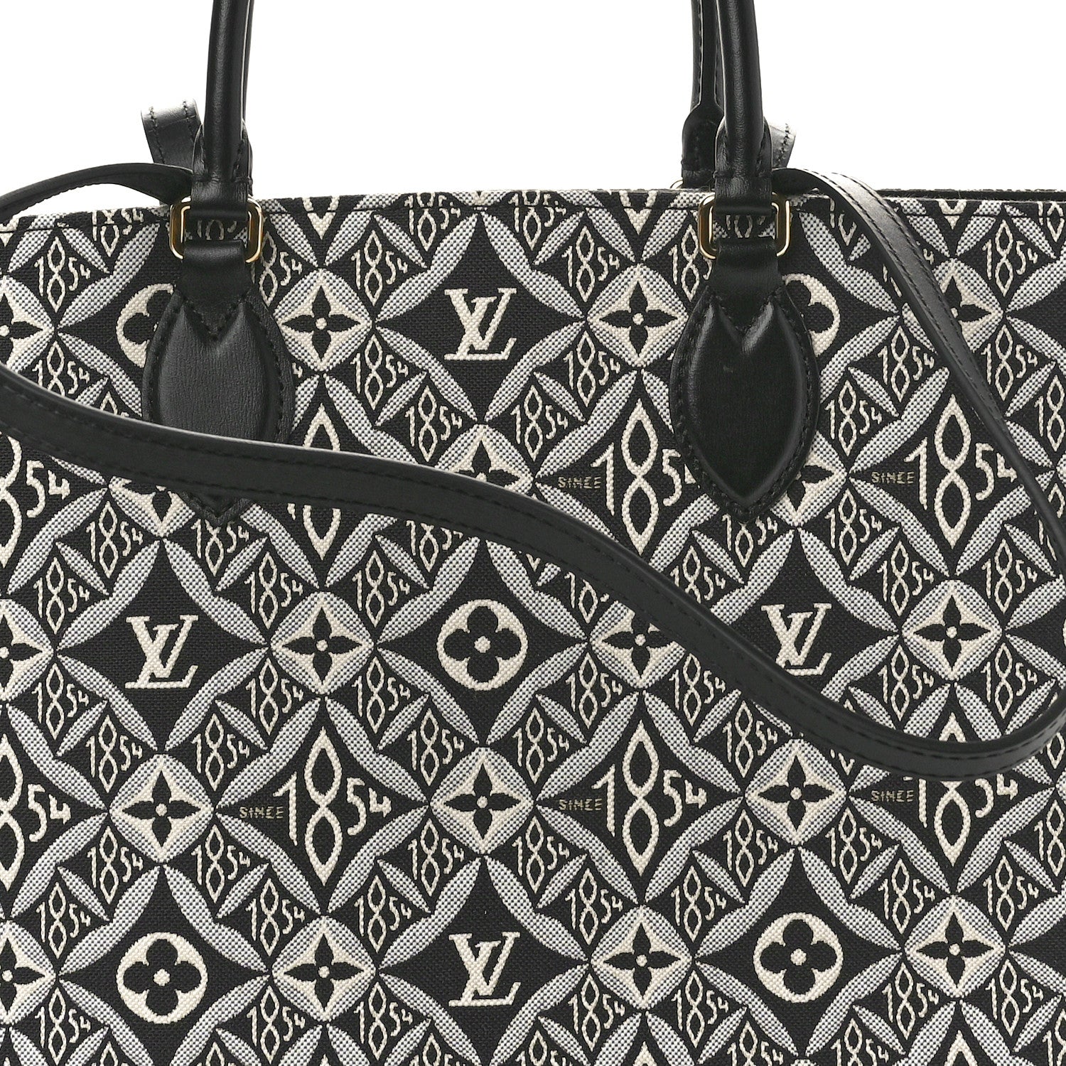 Louis Vuitton Jacquard Since 1854 Onthego GM Grey 7 of 10