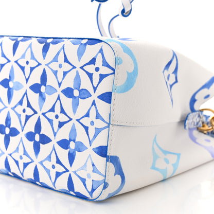 Louis Vuitton Monogram Giant By The Pool Neonoe BB Blue 9 of 9