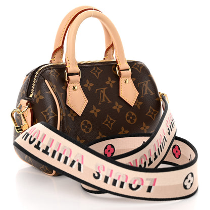 Louis Vuitton Monogram Speedy Bandouliere 20 Black 3 of 9