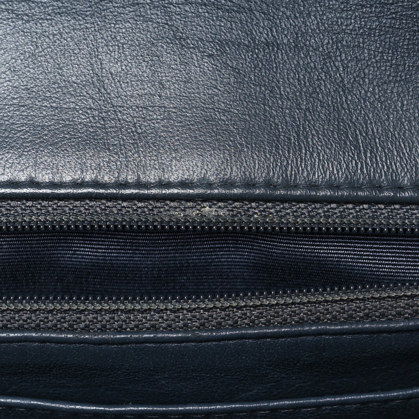 Lambskin Quilted Jumbo Single Flap Bijoux Chain Dark Grey