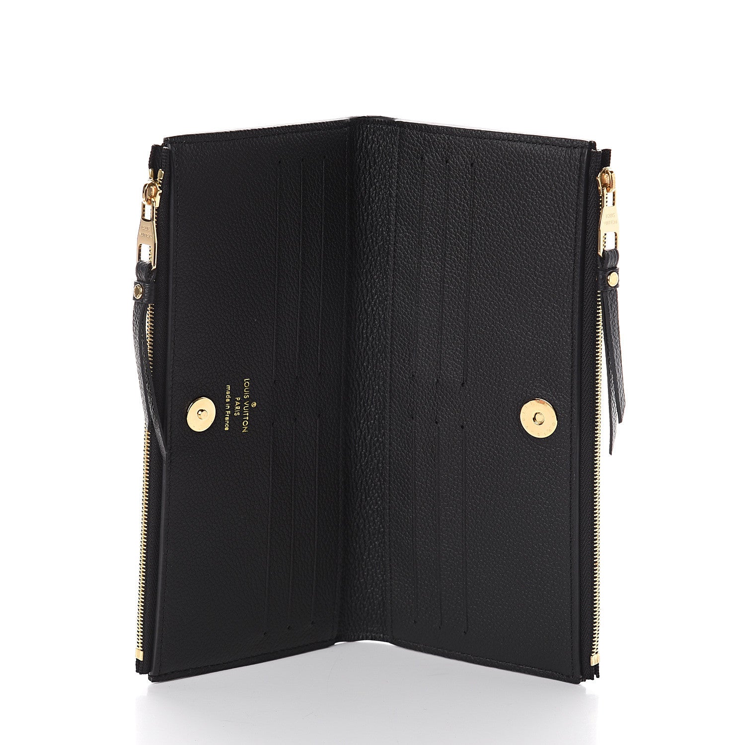 Louis Vuitton Empreinte Adele Wallet Black 4 of 5