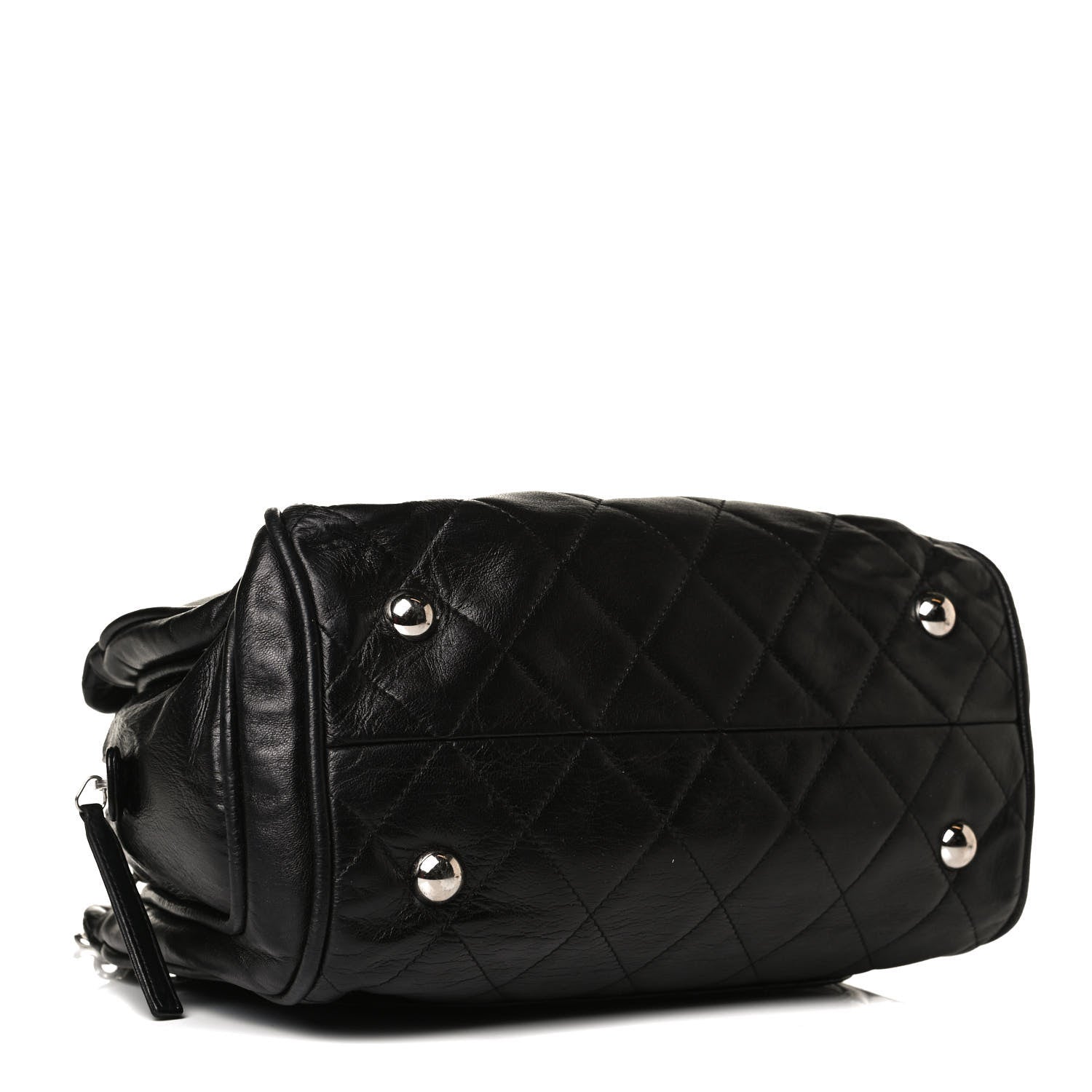 Chanel Lambskin Bijoux Chain Shopping Tote Black 4 of 13