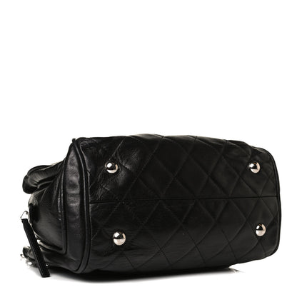 Chanel Lambskin Bijoux Chain Shopping Tote Black 4 of 13