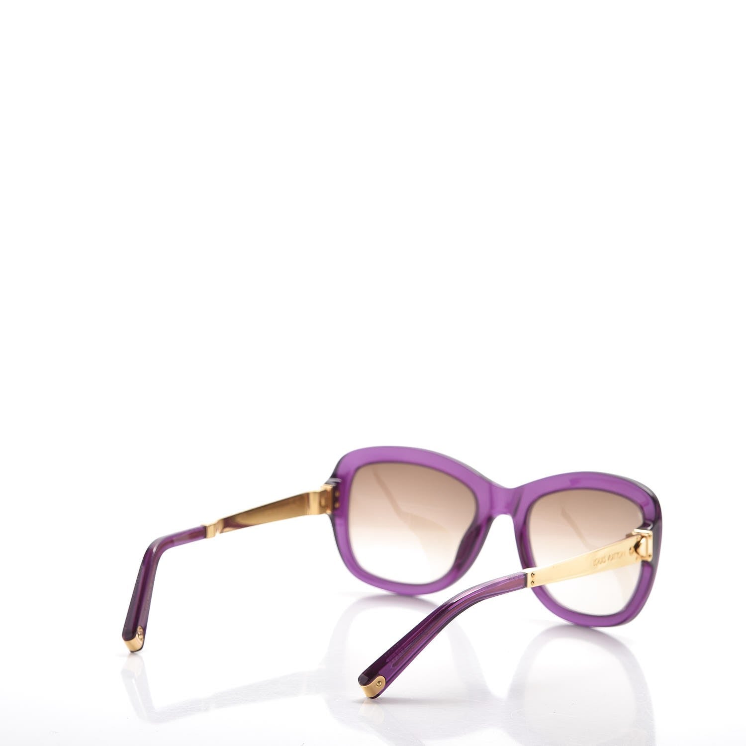 Louis Vuitton Petit Soupcon Sunglasses Z0557W Violet Speckling 3 of 7
