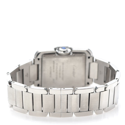 Cartier Stainless Steel 30mm Tank Anglaise Automatic Watch 3 of 7