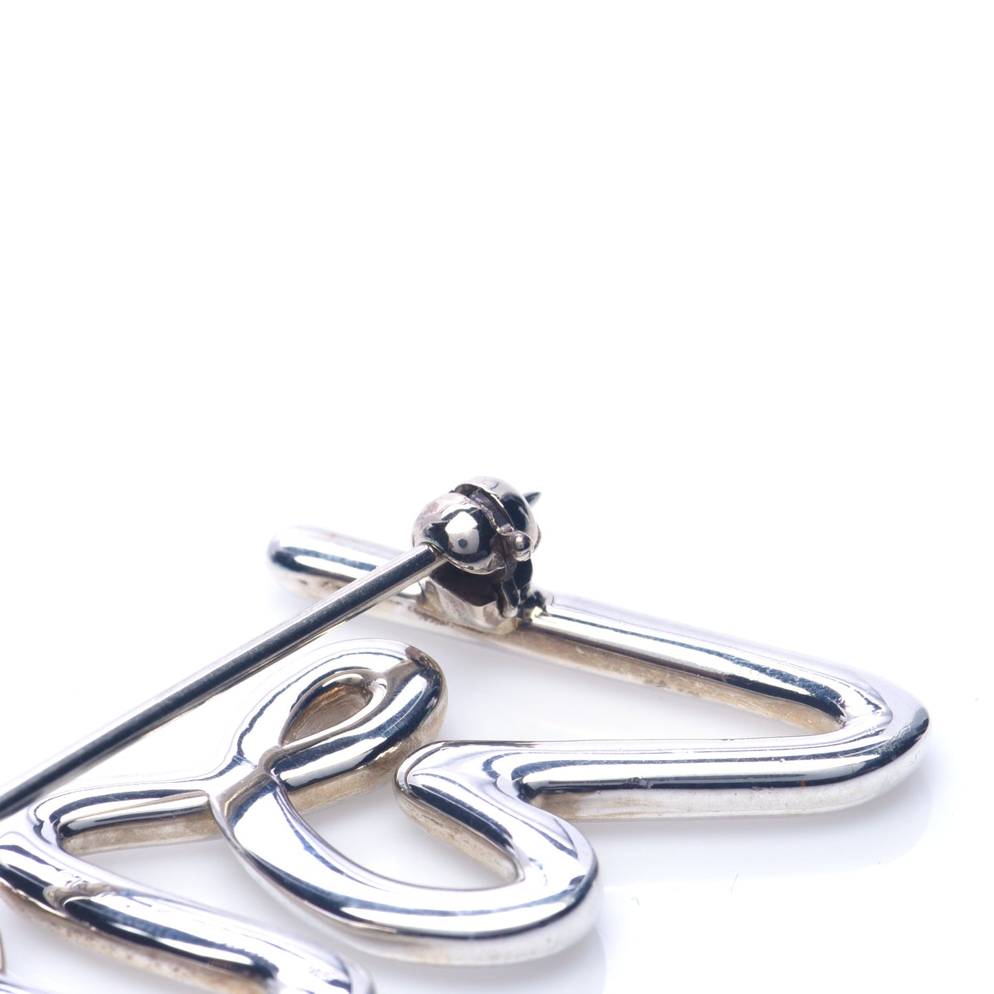 Sterling Silver Paloma's Graffiti Love Brooch