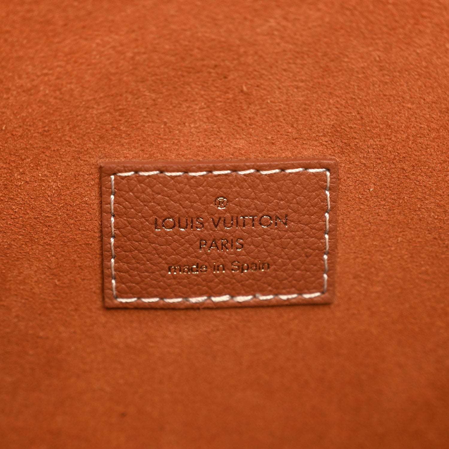 Louis Vuitton Grained Calfskin Low Key Hobo MM Cognac 7 of 10