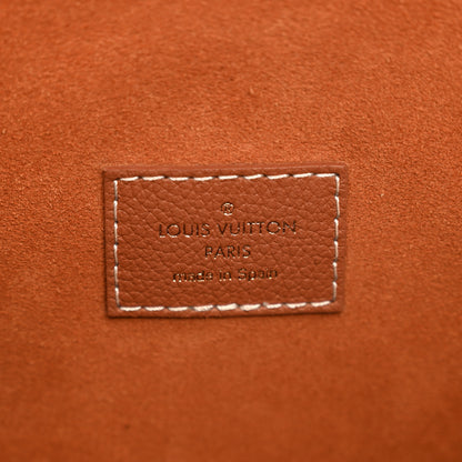 Louis Vuitton Grained Calfskin Low Key Hobo MM Cognac 7 of 10