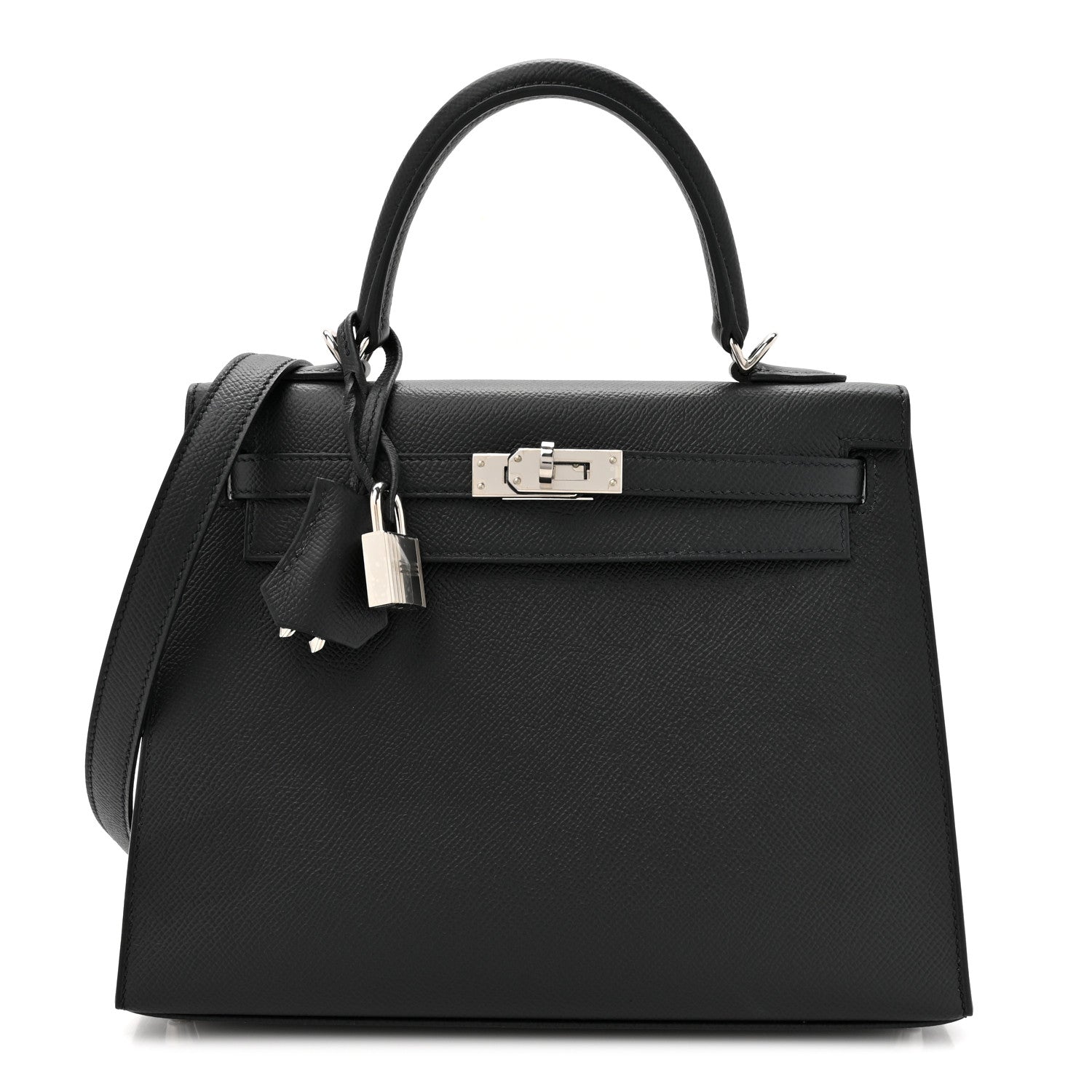 Hermes Epsom Kelly Sellier 25 Black 1 of 10