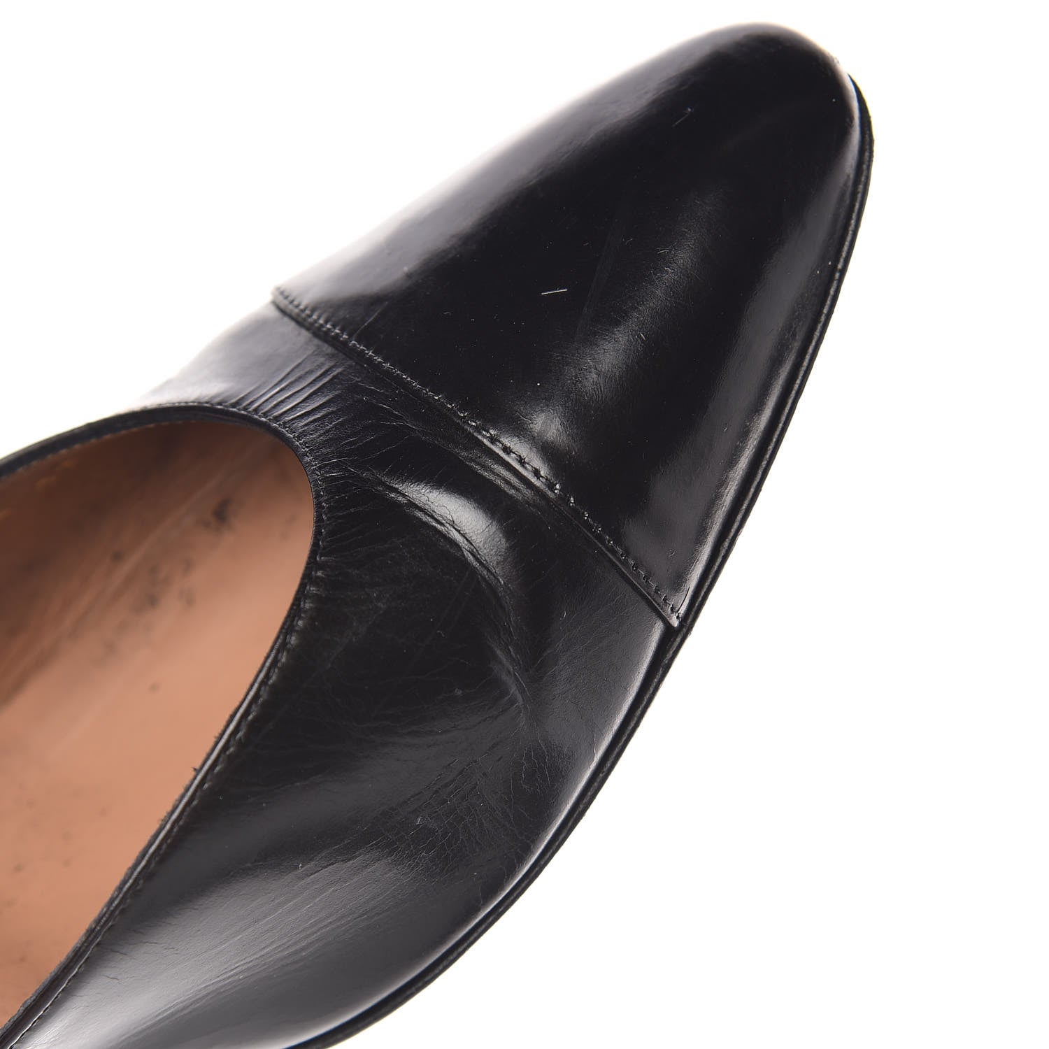 Chanel Calfskin Cap Toe CC Slingback Pumps 41.5 Black 23 of 25