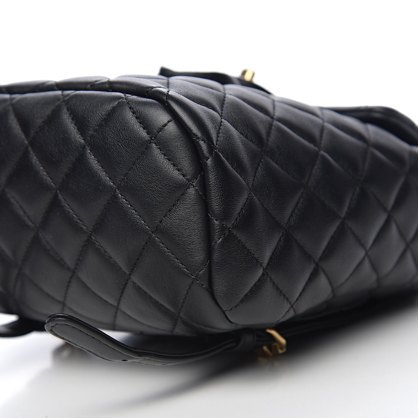 Calfskin Quilted Mini Urban Spirit Backpack Black