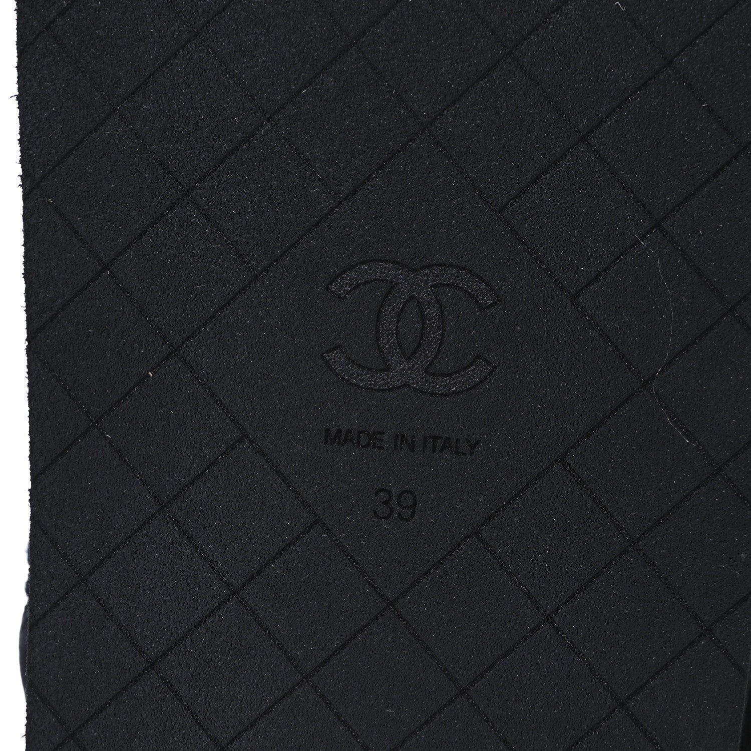 Chanel Tweed Lambskin Dad Sandals 39 Black Multicolor 7 of 9