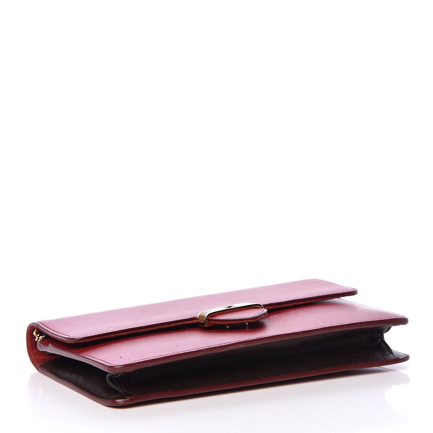 Fendi Vitello Wallet On Chain Red 4 of 15