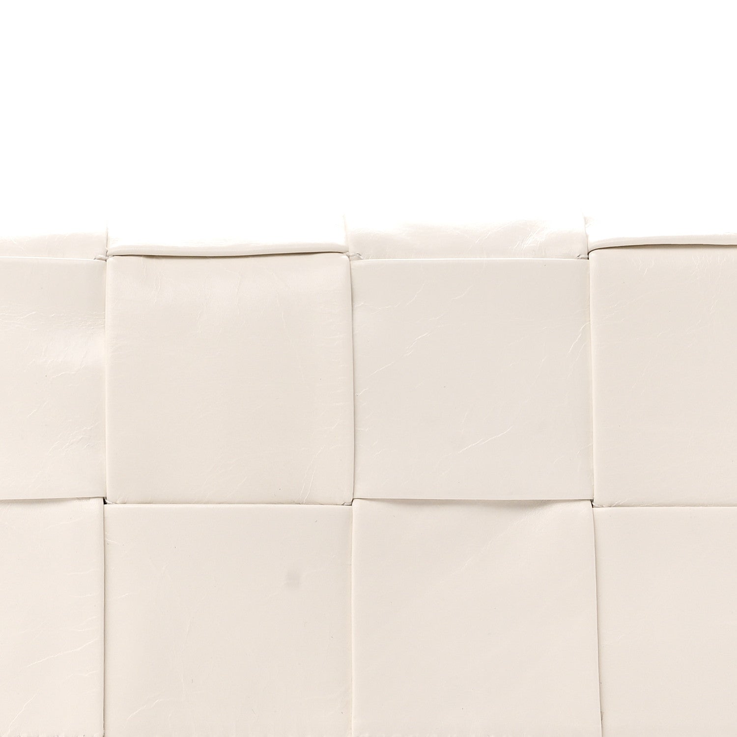 Bottega Veneta Paper Calfskin Intrecciato Cassette Belt Bag White 8 of 10