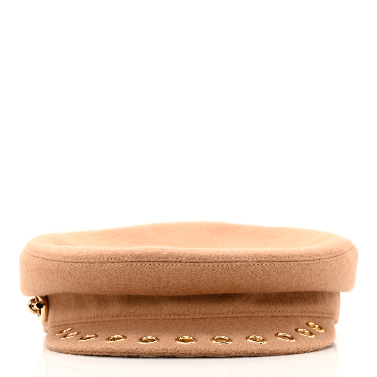 Hermes Wool Womens Vauban Cap Sailor 59 Beige 3 of 8