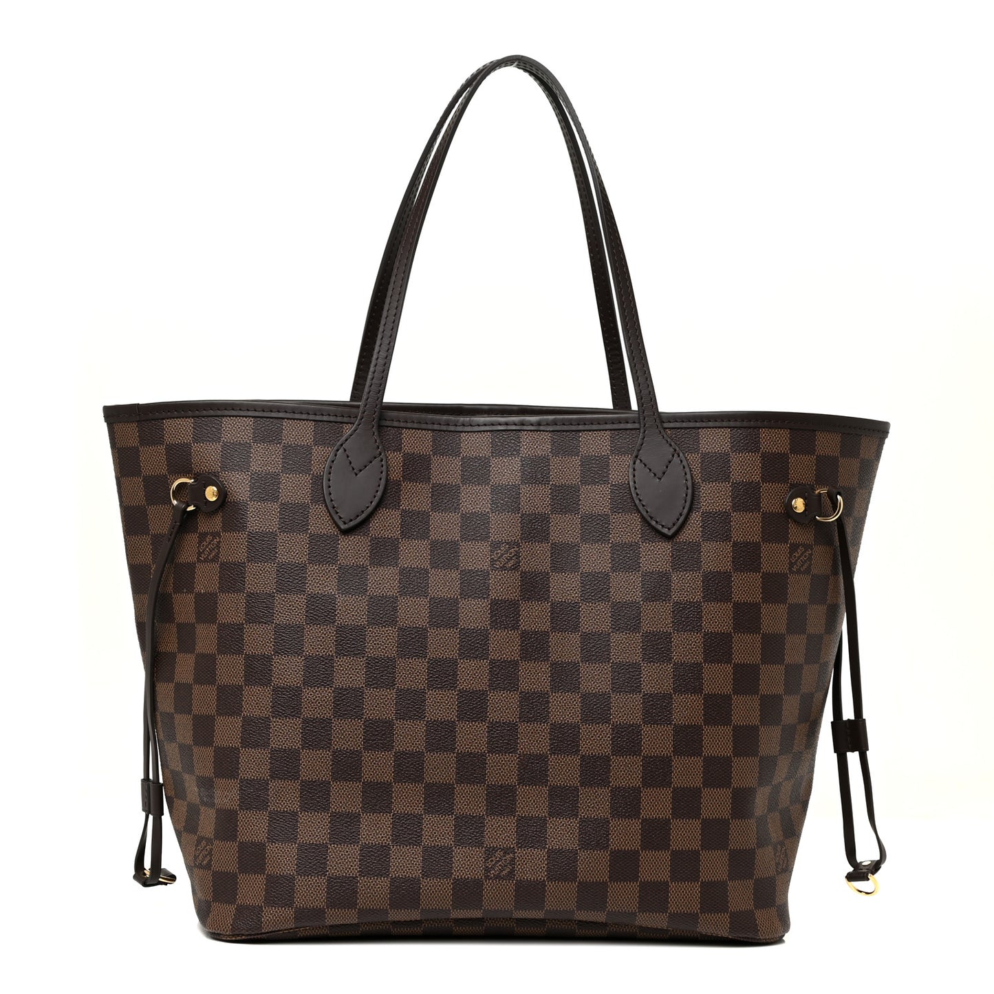 Damier Ebene Neo Neverfull MM Rose Ballerine