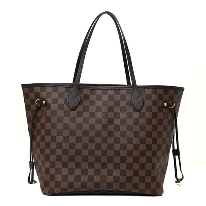 Louis Vuitton Damier Ebene Neo Neverfull MM Rose Ballerine 5 of 21