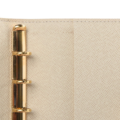Louis Vuitton Damier Azur Small Ring Agenda Cover 8 of 9