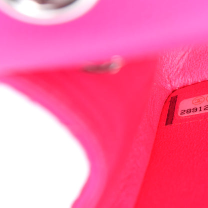 Chanel Goatskin Quilted 2.55 Reissue Mini Flap Fluorescent Pink 9 of 11