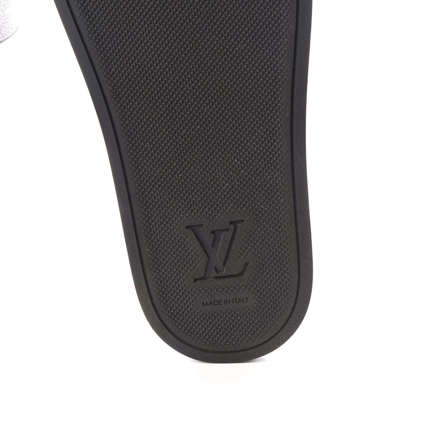 Rubber Monogram Mens Waterfront Mules 6 Macassar