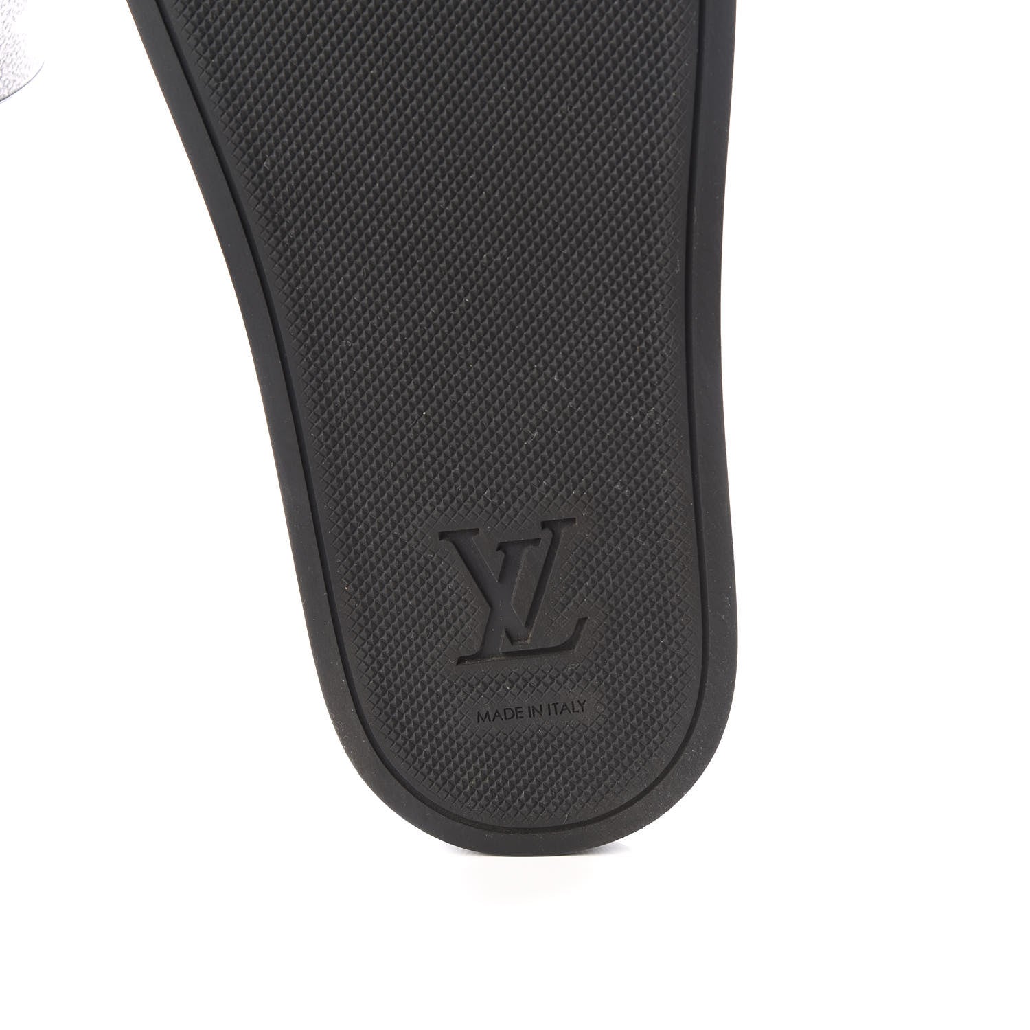 Louis Vuitton Rubber Monogram Mens Waterfront Mules 6 Macassar 6 of 8