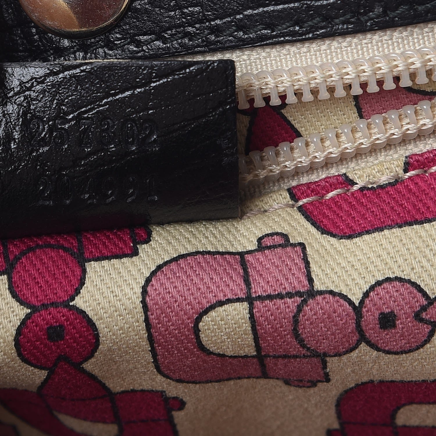 Gucci Nylon Medium Joy Tote Black 7 of 10