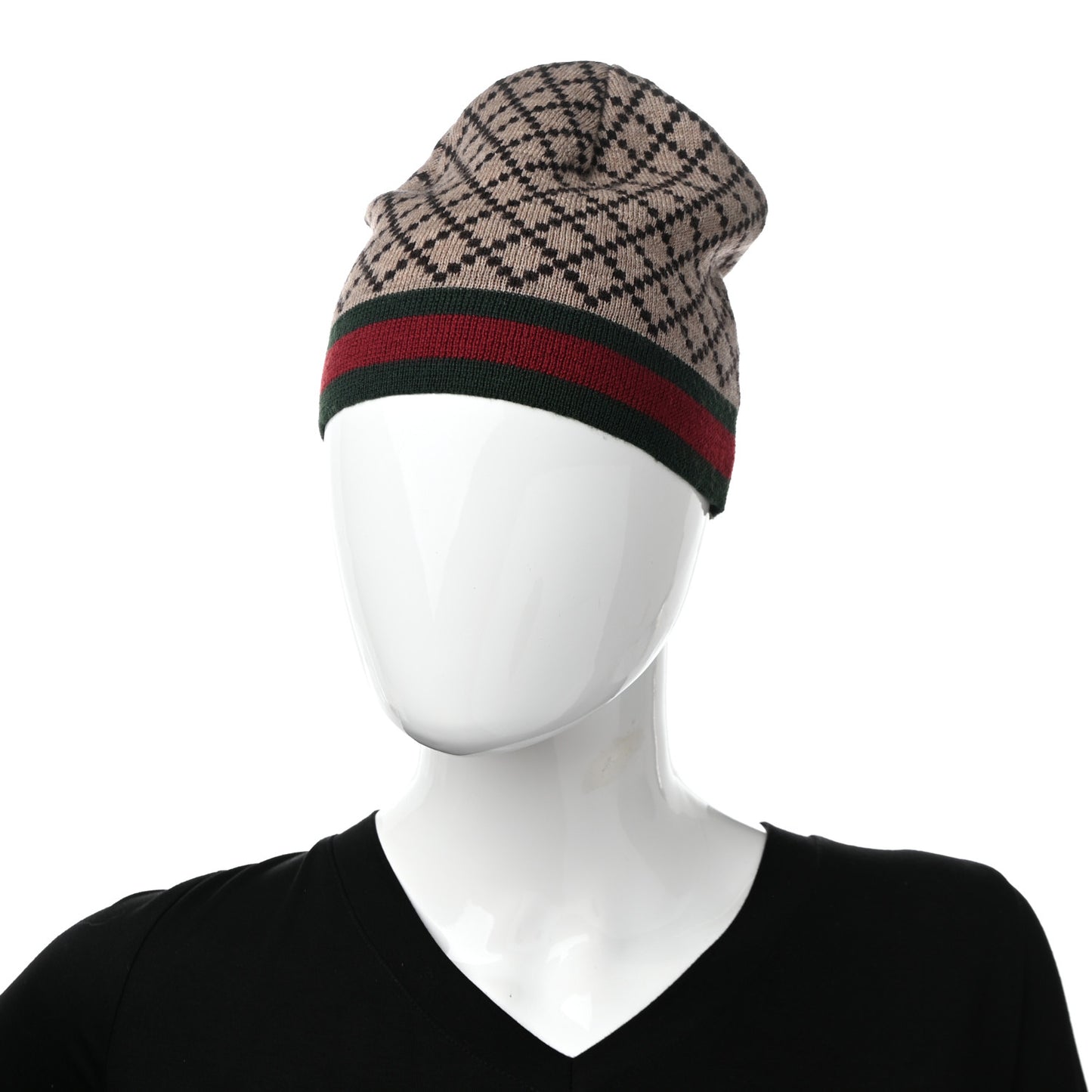 Wool Web Beanie Hat