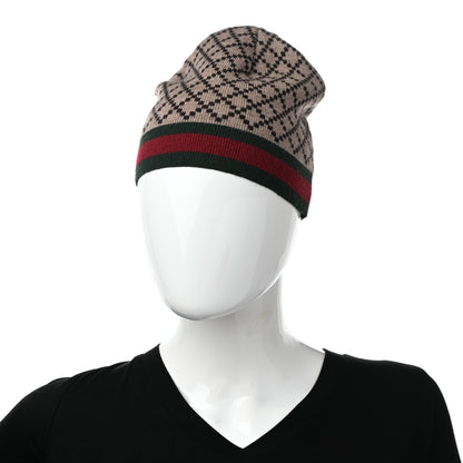 Gucci Wool Web Beanie Hat 2 of 7