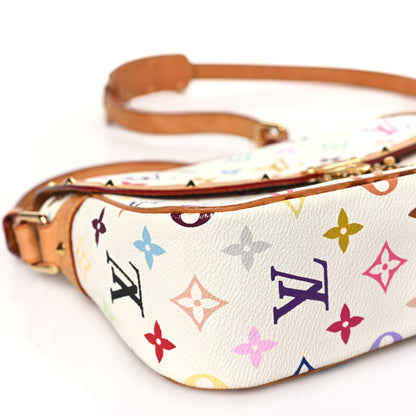 Louis Vuitton Monogram Multicolor Sologne White 7 of 8