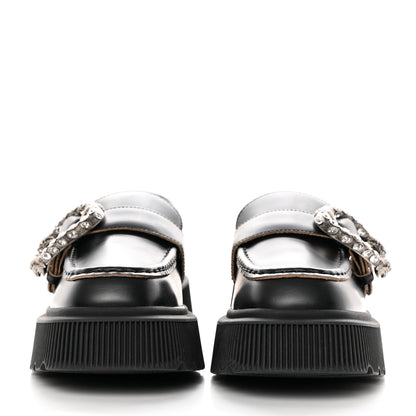 Gucci Cordovan Lux Dionysus Hunder Loafers 36 Black 2 of 14