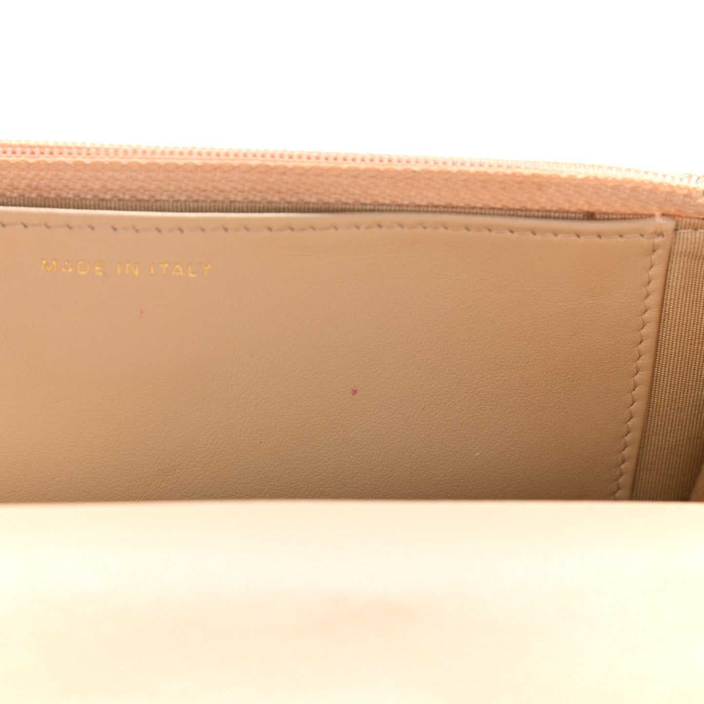 Lambskin Quilted Chanel 19 Wallet On Chain WOC Beige