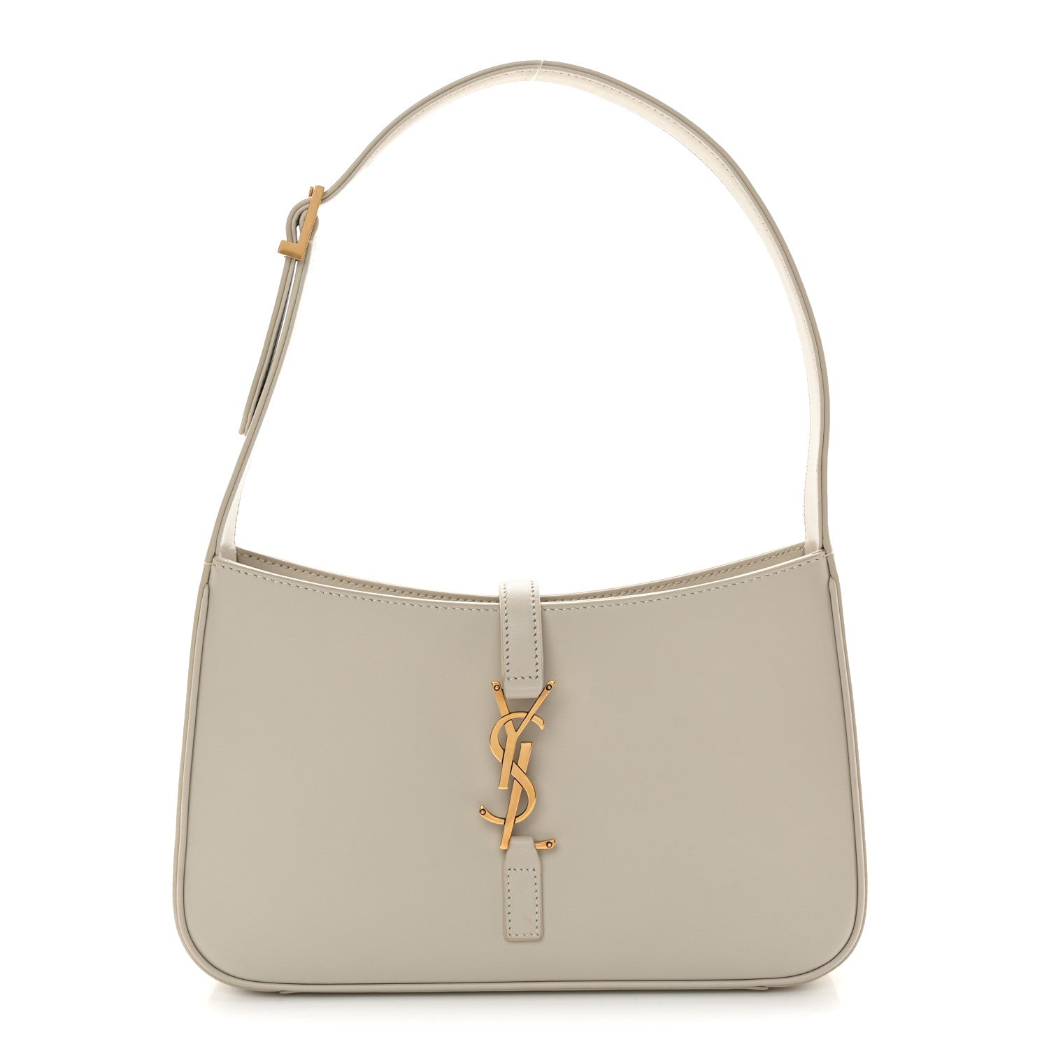 Saint Laurent Smooth Calfskin Le 5 A 7 Mini Hobo Crema Soft 1 of 11