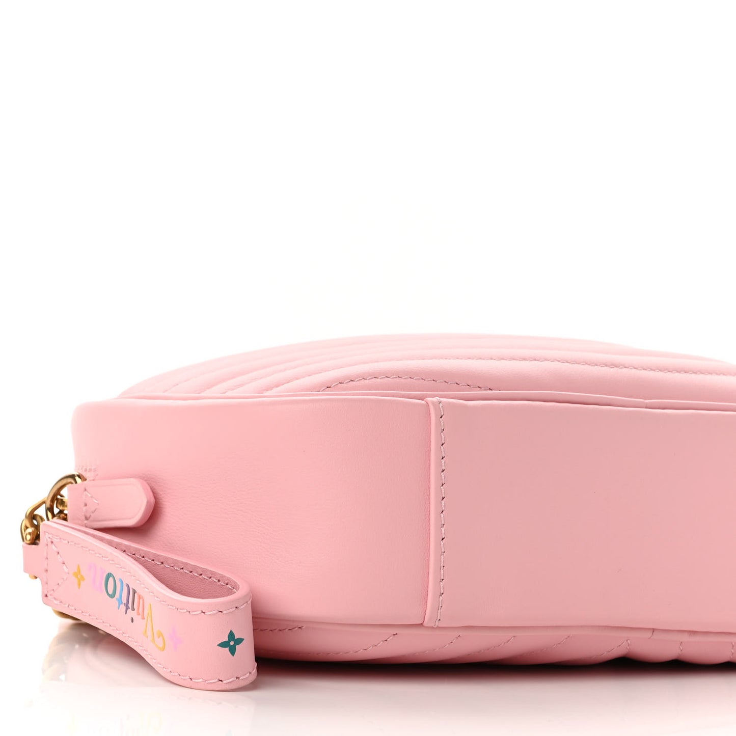 Calfskin New Wave Camera Bag Smoothie Pink