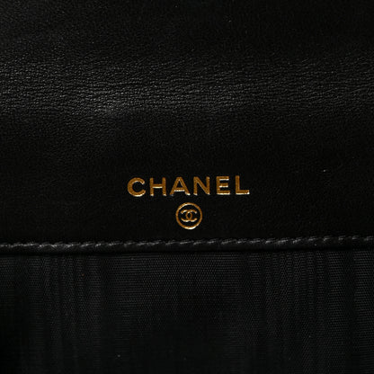 Chanel Caviar Timeless CC Compact French Wallet Black 6 of 10