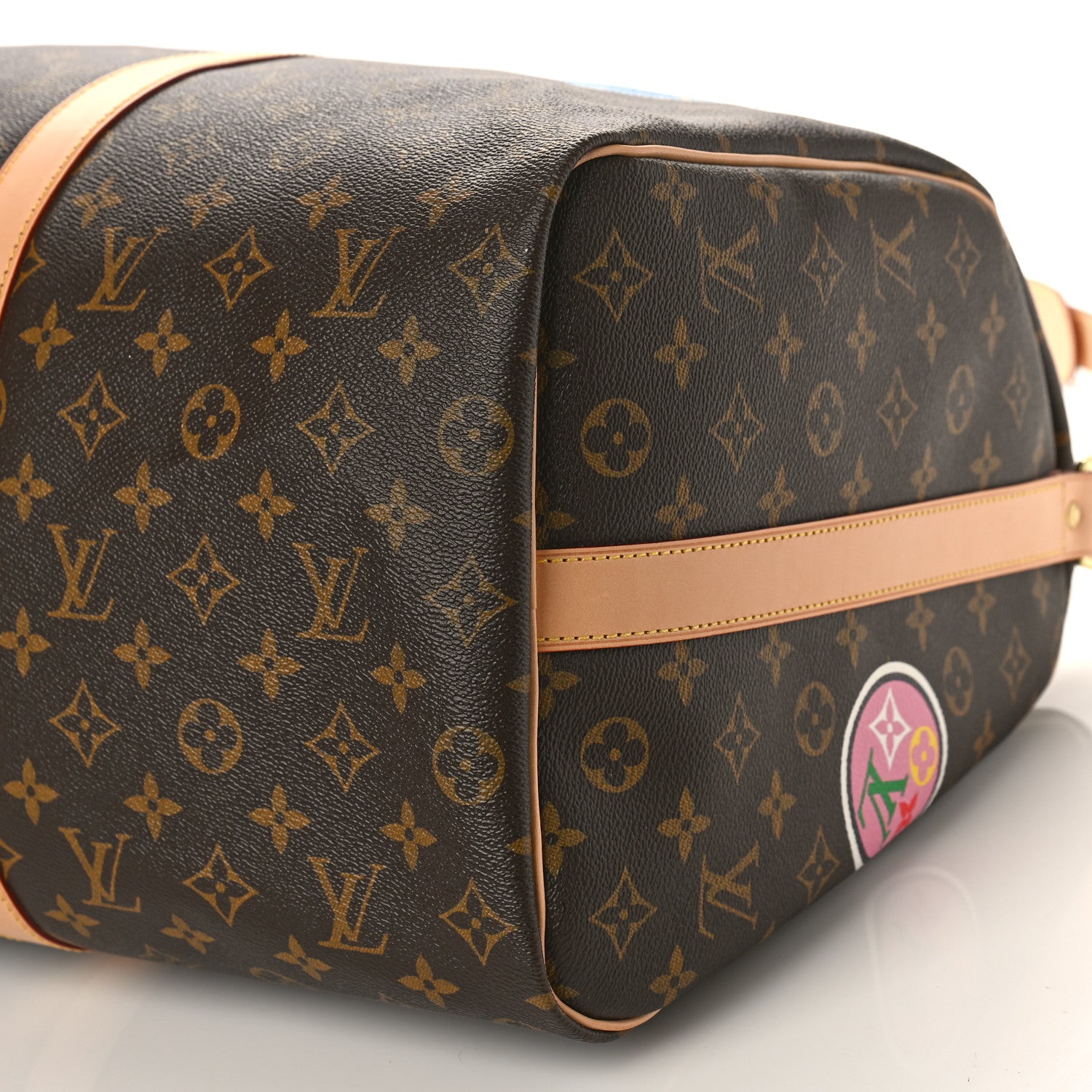 Louis Vuitton Monogram Patches Keepall Bandouliere 50 7 of 7
