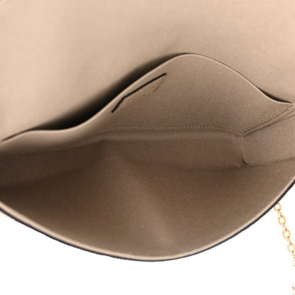 Louis Vuitton Empreinte Pochette Felicie Chain Wallet Tourterelle 6 of 12