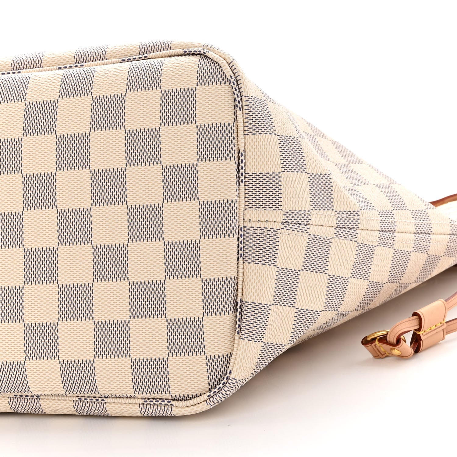 Louis Vuitton Damier Azur Neo Neverfull MM Rose Ballerine 9 of 9