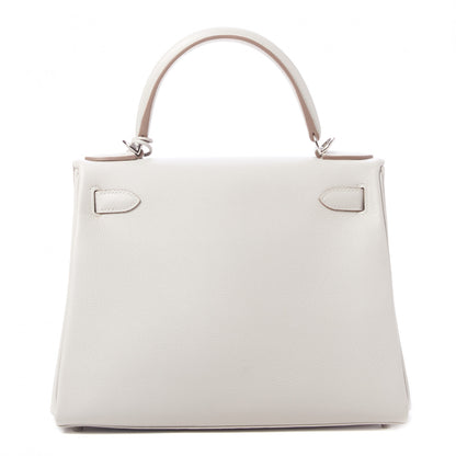Hermes Evercolor Kelly Retourne 28 Gris Perle 4 of 36