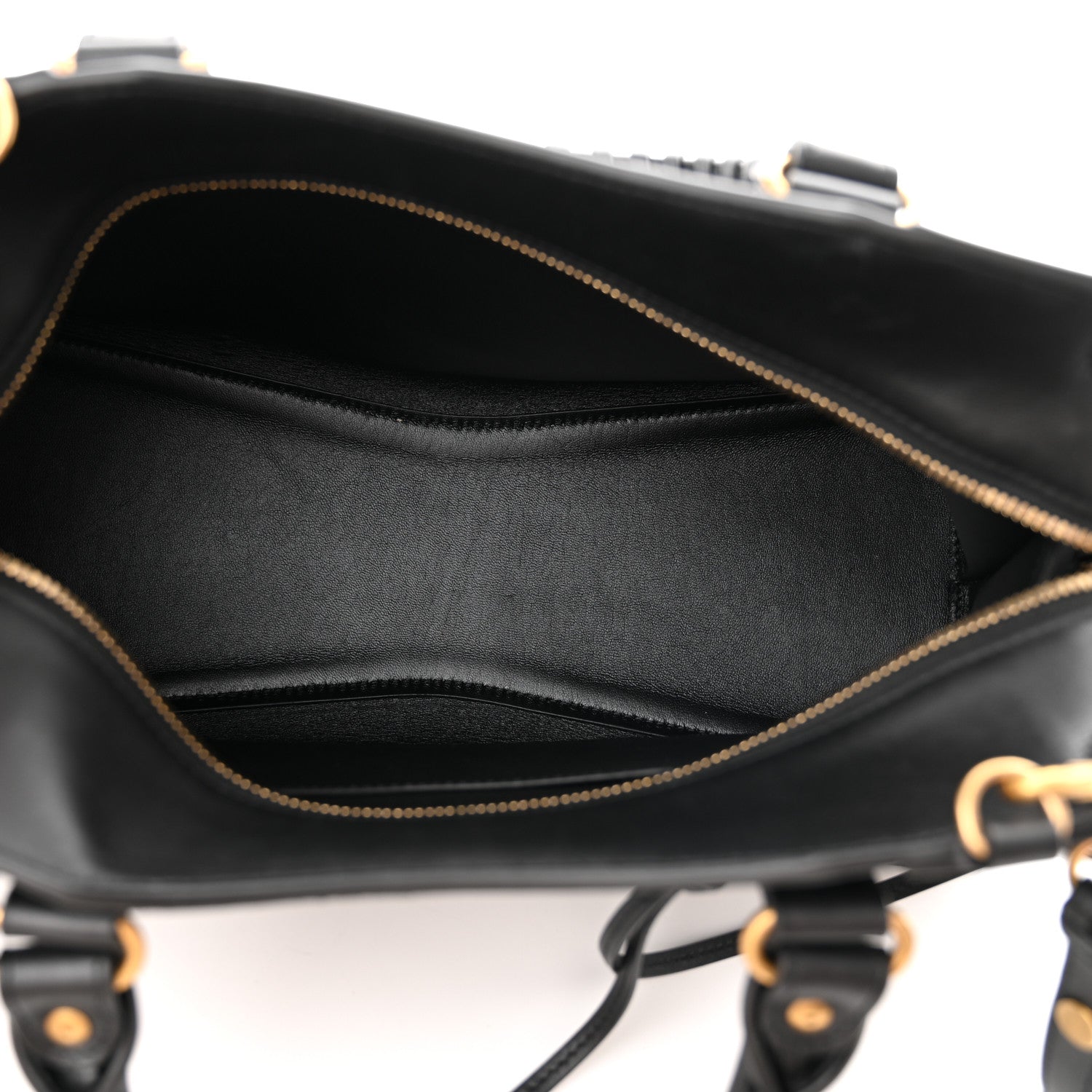 Balenciaga Smooth Calfskin Neo Classic Brass Hardware S City Black 5 of 12