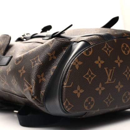 Louis Vuitton Monogram Macassar Christopher MM Backpack 8 of 9