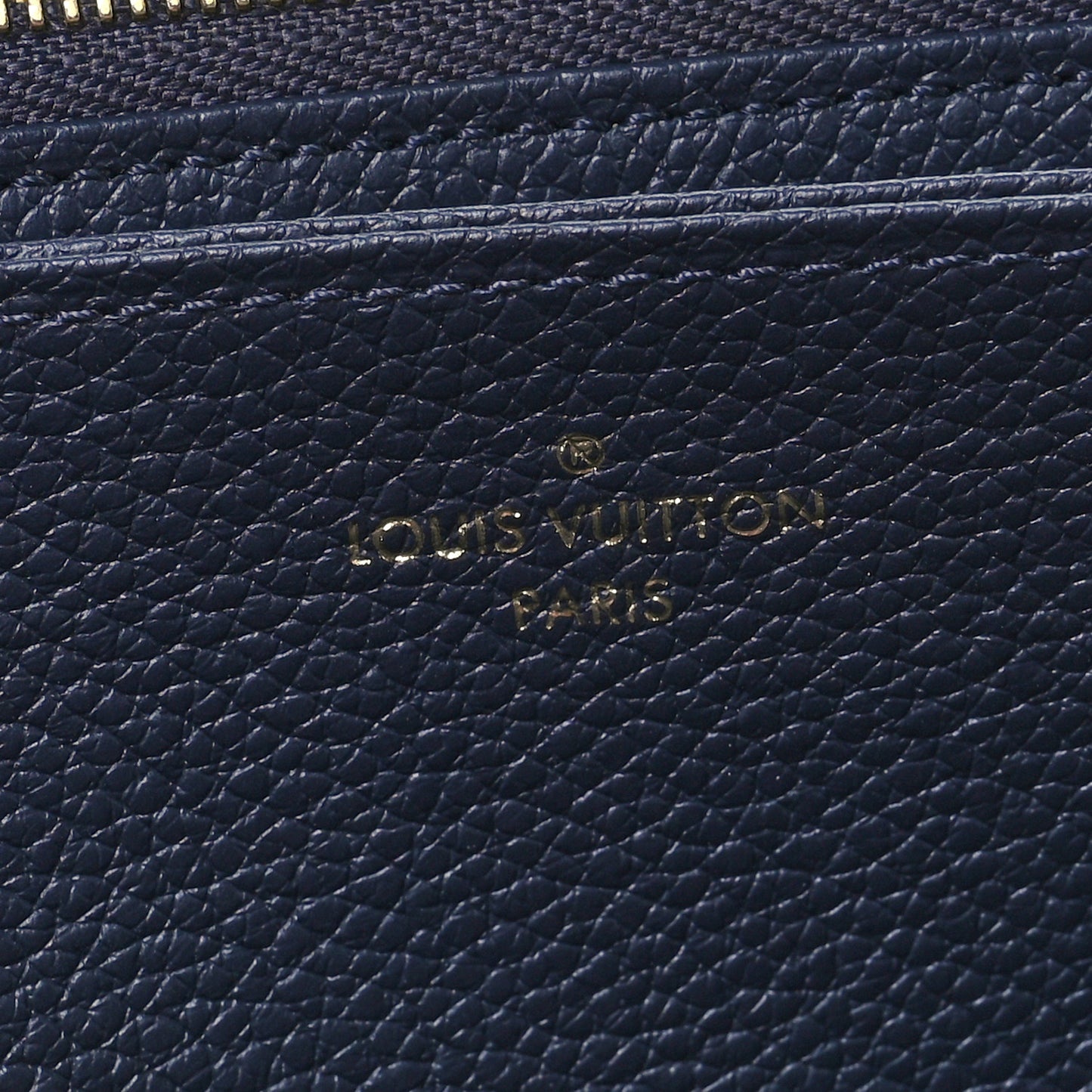 Empreinte Zippy Wallet Marine Rouge