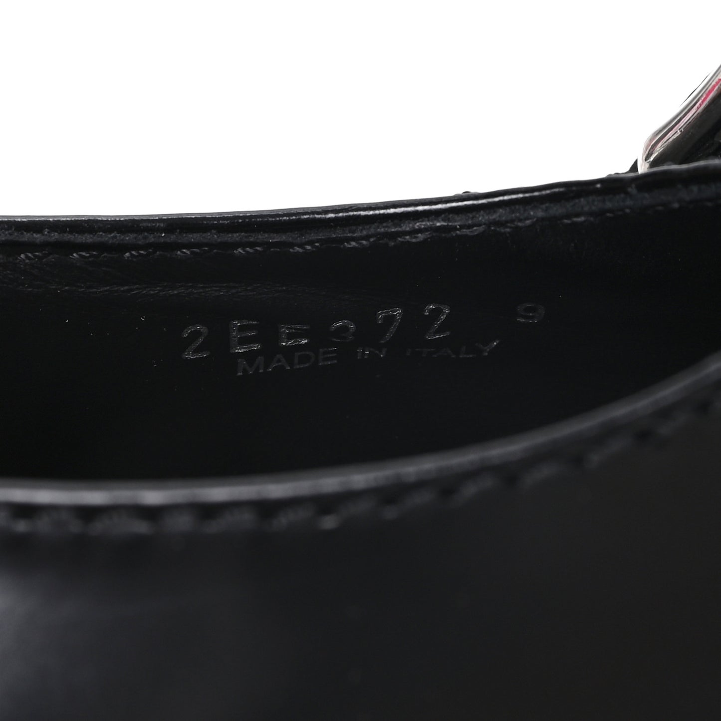 Spazzolato Mens Mary Jane T Strap 40mm Loafers 9 Black