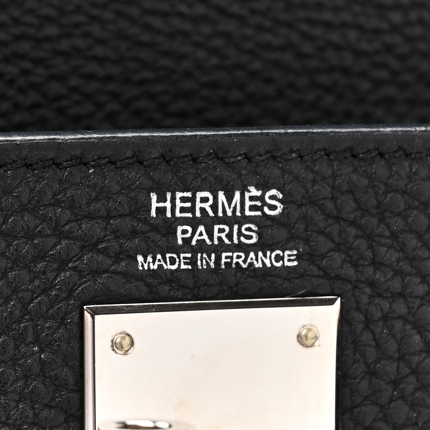 Hermes Togo Kelly Retourne 32 Black 6 of 13
