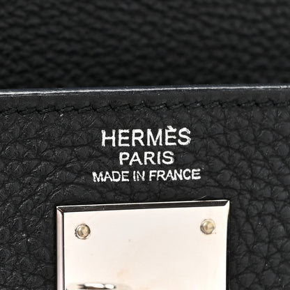 Hermes Togo Kelly Retourne 32 Black 6 of 13