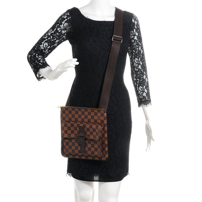 Louis Vuitton Damier Ebene Pochette Melville 2 of 7