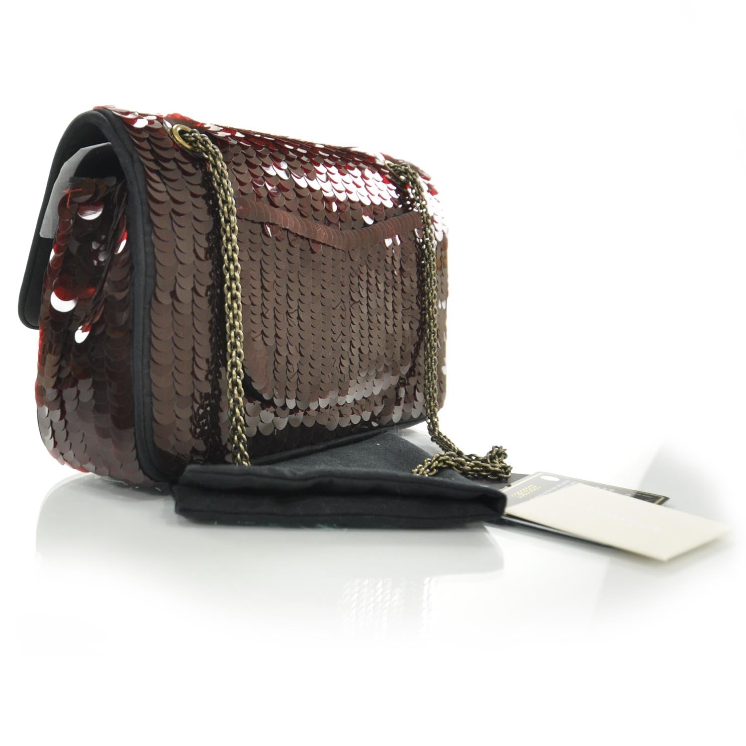 Chanel Sequin Paillette Paris Moscou Medium Flap 3 of 9